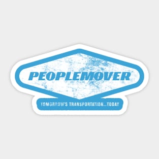 Peoplemover Vintage Sticker